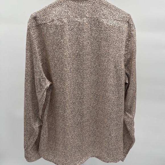 Reiss Men's Blanca Regular Fit Abstract Print Button up Shirt - Size Large - Picture 6 of 10